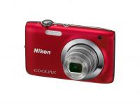 Цифровой фотоаппарат NIKON Coolpix S2600 14MP Red