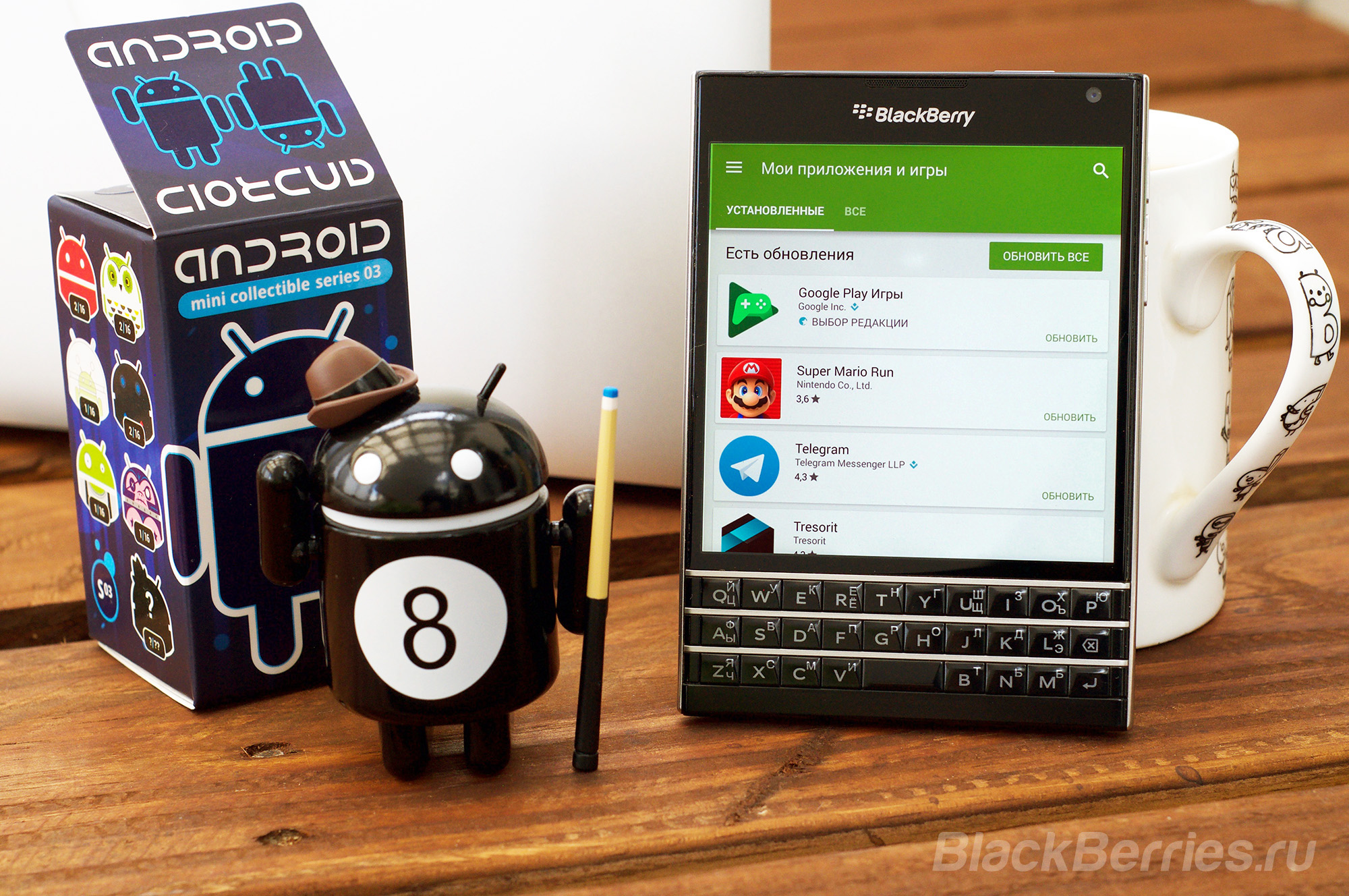 Google Play Store для смартфонів BlackBerry
