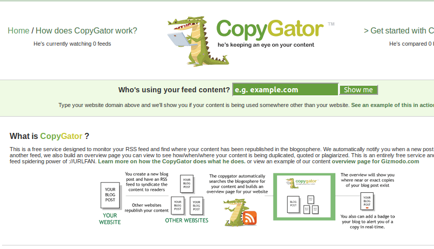Важливо забезпечити, щоб зміст був унікальним і добре написаним;  для цього можна використовувати такі інструменти, як   Copyscape   або   CopyGator